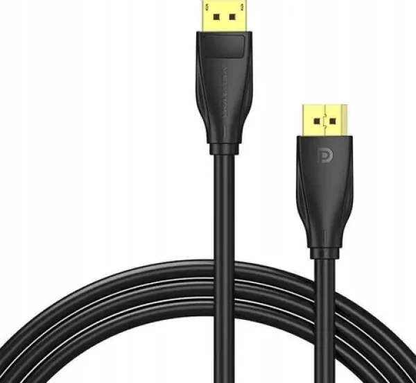 Vention DisplayPort 1.4 čierna / Kábel / DisplayPort - DisplayPort / 3 m / 8K 60Hz / 4K 120Hz (HCCBI)