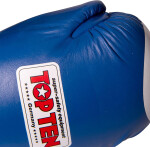 Boxerské rukavice 011113-02WAKO 10oz Blue - Top Ten UNI