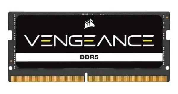 Corsair Vengeance 16GB (1x 16GB) čierna / Operačná pamäť / DDR5 5200MHz / CL44 / SO-DIMM / 1.1V (CMSX16GX5M1A5200C44)