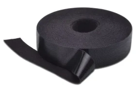 MicroConnect Sťahovacie pásky na suchý zips Velcro 20mm x 10m čierna (CABLETAPE)