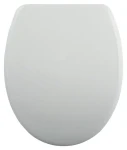 MSV Easy Clean WC doštička biela / duroplast Thermodur / nerezové pánty