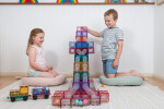Connetix Connetix Tiles - Magnetická Stavebnica Pastelová Guličková Dráha 106 ks
