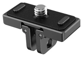Puluz pre Insta360 X4 čierna / Držiak pre akčnú kameru / 1/4" závit / hliníková zliatina (PU721B)