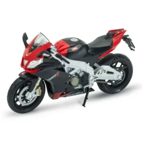 Welly Motocykel Aprilia RSV4 Factory červená
