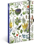 NOTIQUE Notes Bylinky Kataríny Winterovej, bodkovaný, 13 x 21 cm (A-34414)