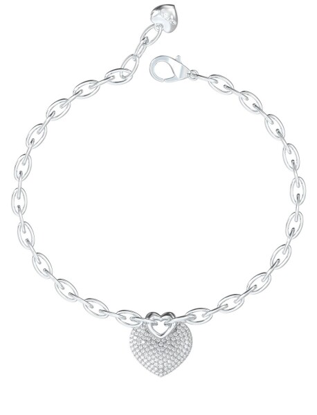Guess Romantický oceľový náramok Crazy In Love JUBB05214JWRH 18,5 cm