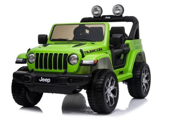 Mamido Elektrické autíčko Jeep Wrangler Rubicon 4x4 zelené