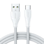 Joyroom Surpass 3A Kábel USB - USB-C 3M biela (S-UC027A11)