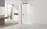 Sprchová zástena SAT Walk-in 80 cm brúsený rose gold SATBWI80MSPRRG SATBWI80MSPRRG