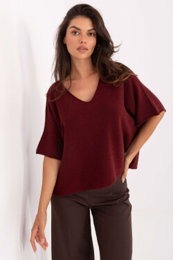 Sveter s krátkym rukávom model 216680 Taliansko Moda universal