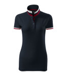 Polokošeľa Collar Up dark navy M