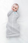 Love To Dream Swaddle UP Bamboo - Zavinovačka, veľkosť XS, šedá - 1 FÁZA, 0-1m, 2,2-3,8 kg