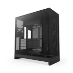 NZXT H9 Flow (2025) čierna / E-ATX / 2x USB-A 3.2 / 1x USB-C 3.2 / 3x 140mm / 1x 120mm / bez zdroja / priehľadná bočnica (CM-H92FB-01)