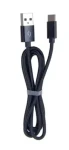 ALIGATOR TUBA 2A nabíjací kábel USB type C čierny (DAKT003)
