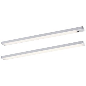 Paulmann Inline LED osvetlenie skrinky sada 4 W teplá biela chróm (matný); 98608