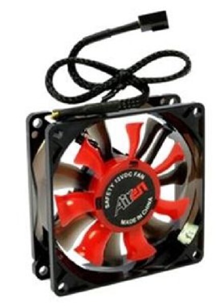 AIREN FAN DualWings 80E ventilátor / 80 x 80 x 25mm / dvojité lopatky / extrémny výkon / 17.2dBA (AIREN - FDW80E)