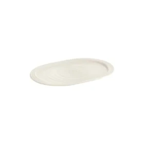 Guzzini TIERRA M biela / Servírovací podnos / Recyklovaný plast / 39 x 26,5 cm (197400156)