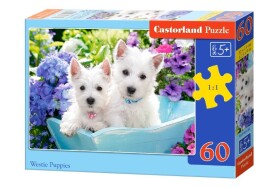 Mamido Puzzle 60 dielikov šteniatka Westie