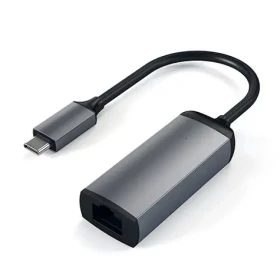 Satechi USB-C to Gigabit Ethernet šedá / adaptér / USB 3.0 / Gigabit Ethernet (ST-TCENM)