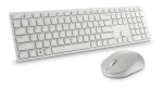 DELL KM5221W Pre biela / Set bezdrôtovej klávesnice a myši / RU layout / USB prijímač 2.4GHz (580-AKFB)