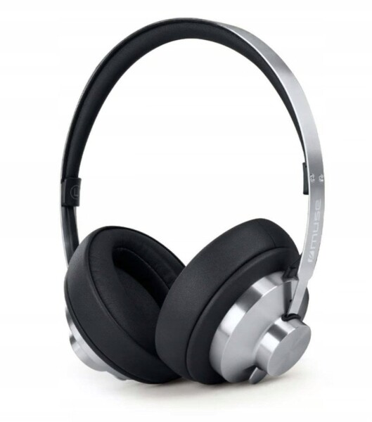 Muse Muse Stereo Headphones | M-298 SBL | Bluetooth | ANC | Black/Silver