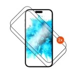 FIXED Tvrdené sklo Full-Cover s aplikátorom pre Apple iPhone 17 Pro Max 2ks čierne (FIXGFADA-1603-BK)