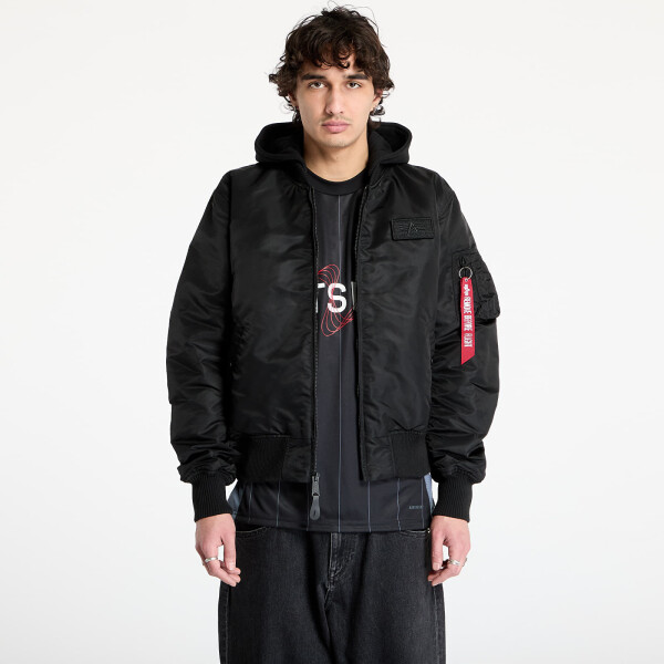 Bunda Alpha Industries MA - 1 ZH Back Print Black XL