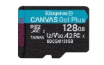 Kingston Canvas Go PLUS microSDXC 128GB / UHS-I U3 / Class 10 / čítanie: až 200MBs / zápis: až 160 MBs (SDCG4/128GBSP)