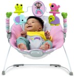 BRIGHT STARTS Lehátko vibrujúce Pink Paradise™ 0m+ do 9 kg