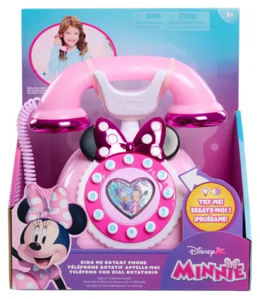 JUST PLAY Telefón Disney Junior Minnie Mouse Ring Me