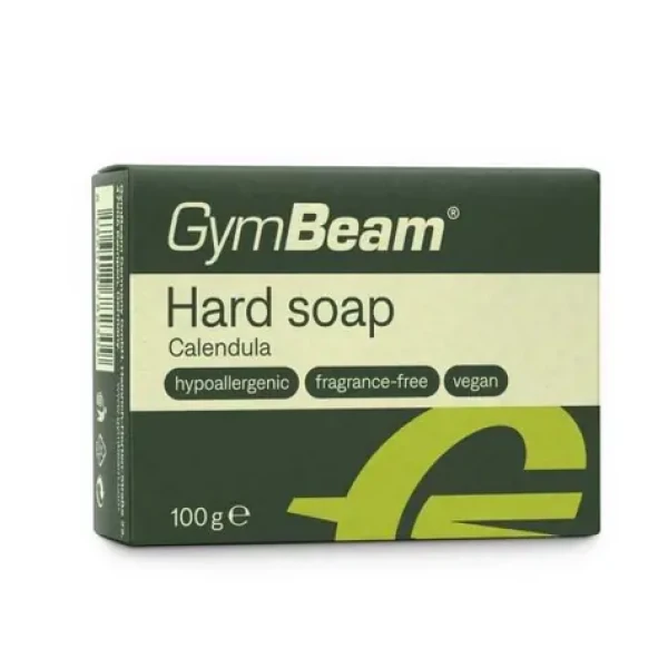 Tuhé mydlo Calendula 100 g - GymBeam (hnedá) (122086-1-single_variant)