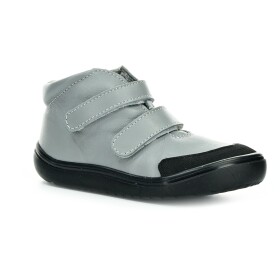 Jonap Betty svetlé šedé celoročné členkové barefoot topánky 33 EUR