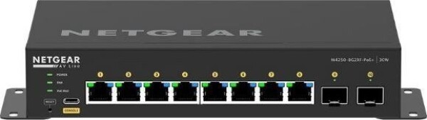 NETGEAR 10PT M4250-8G2XF-POE+ MANAGED SWCH