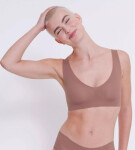 Dámska podprsenka ZERO Feel 2.0 Bralette - BROWN - hnedá 1141 - SLOGGI BROWN L