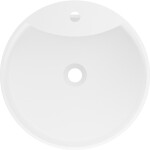 MEXEN - Onyx-02 Voľne stojace umývadlo z liateho mramoru 45 x 45, biela mat 26544500
