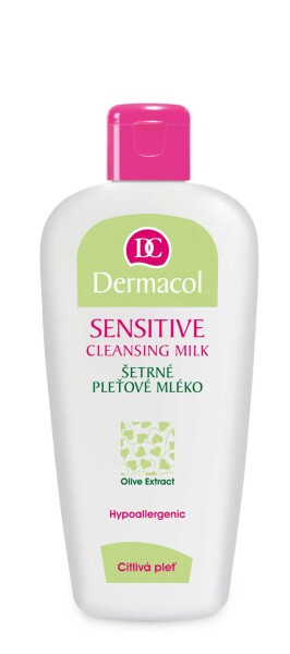 Dermacol Sensitive šetrné pleťové mlieko pre citlivú pleť