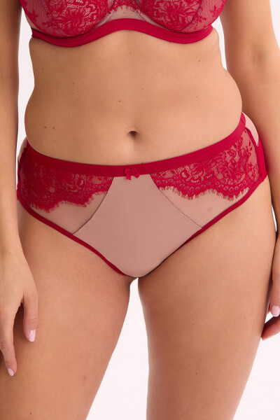 Gaia 1274B Frida farba: červená-mocha 2XL