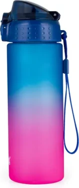 OXYBAG Fľaša na pitie OXY Click 600 ml OXY Ombre Purple-Blue (159137)