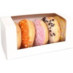 Krabička na donuty 1 ks biela 185x95x90 mm - House of Marie - House of Marie