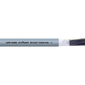 LAPP 1026713/500 vedenie ťažnej reťaze ÖLFLEX® CHAIN 809 12 G 0.75 mm² sivá 500 m; 1026713/500