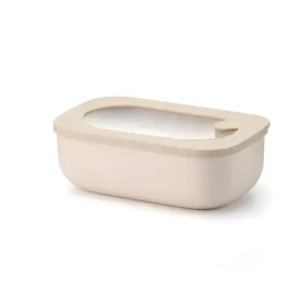 Guzzini ECO STOREMORE dóza na potraviny biela / Dóza na potraviny / 900 ml / nízka obdĺžniková / stohovateľná (17100179)