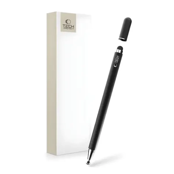 Tech-Protect Magnet Stylus čierna / Dotykové pero / magnetické