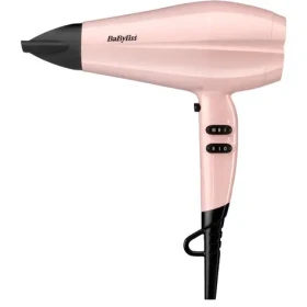 Babyliss 5337PRE ružová / Sušič vlasov / 2200 W / super ionizácia / 3 teploty / 2 rýchlosti (3030050153170)