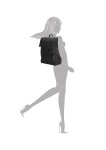 Dámsky batoh a kabelka 2v1 Enrico Benetti Amy Tablet Backpack Black
