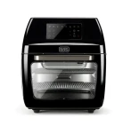 BlackDecker BXAFO1200E / Teplovzdušná rúra s fritézou / 1700 W / 12 l / rotisserie / dotykové ovládanie (ES9730030B)