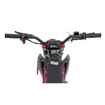 Mamido Detská benzínová motorka RamiGO IMMORTAL 110CC červená