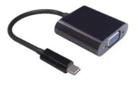 MicroConnect adaptér USB3.1 C (M) - VGA (F) / 20cm / čierna (USB3.1CVGA)