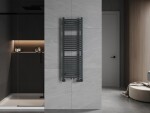 MEXEN - Ares vykurovací rebrík/radiátor 1200 x 400 mm, 442 W, antracit W102-1200-400-00-66