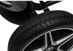 Mamido Mamido Detská šliapacia motokára Mercedes XMX610 čierna | ECO koža | Polohovateľné sedadlo