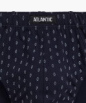 Nohavičky Atlantic 3MP-177 A'3 M-XL TMAVĚ MODROŠEDÁ L
